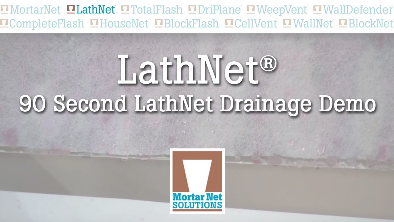 90 second LathNet Drainage Demo