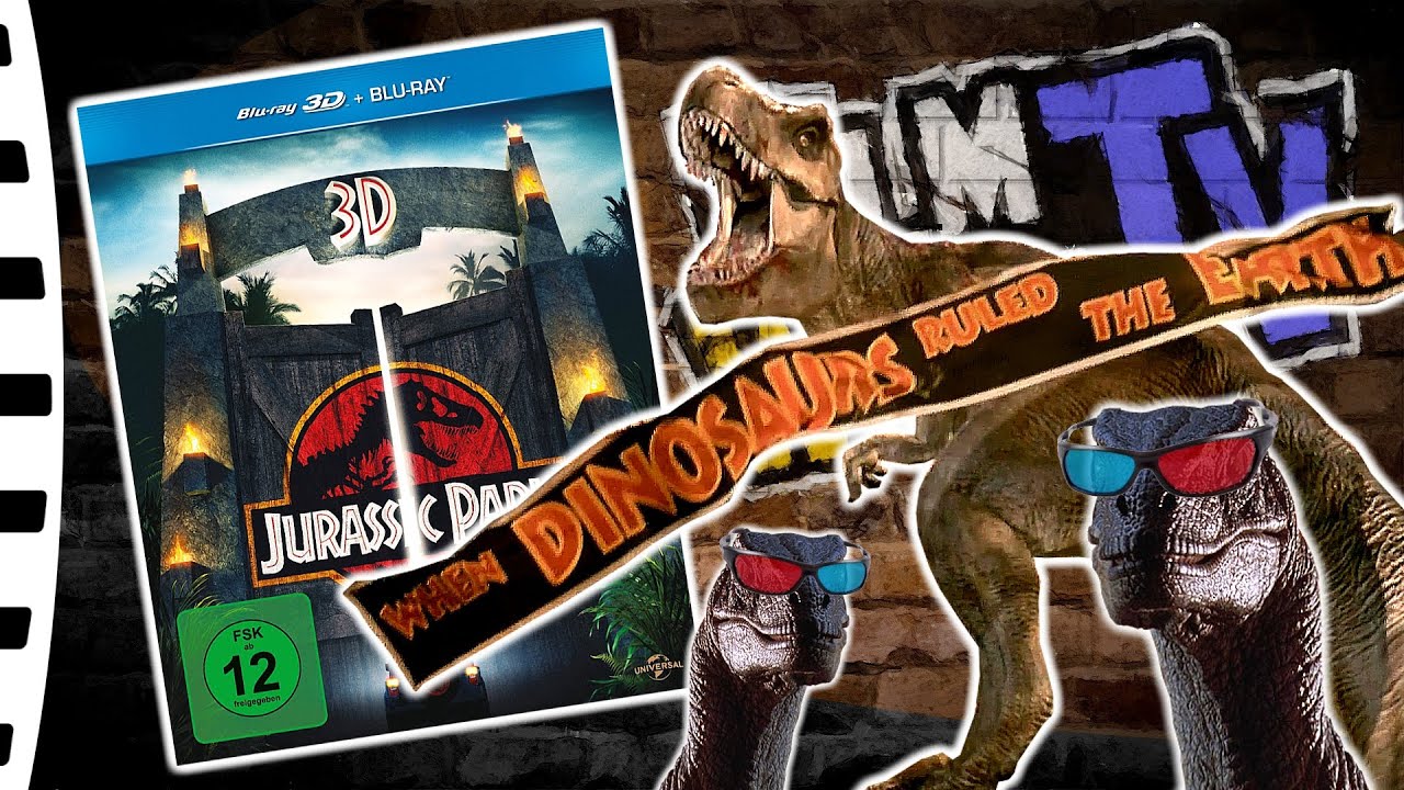 JURASSIC PARK 3D (Blu-Ray) Lohnt die 3D Konvertierung? (Vorstellung/Review)
