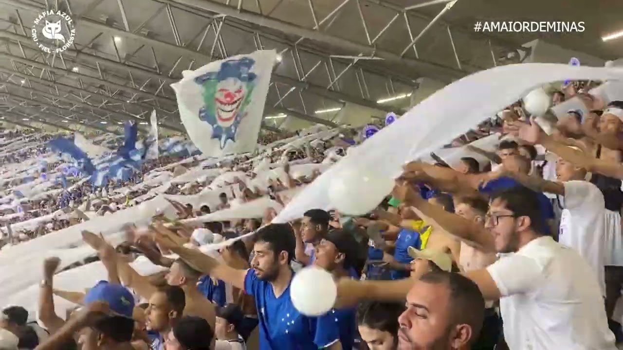 A FESTA É NOSSA - MÁFIA AZUL NO CLÁSSICO DA FINAL DO CAMPEONATO MINEIRO