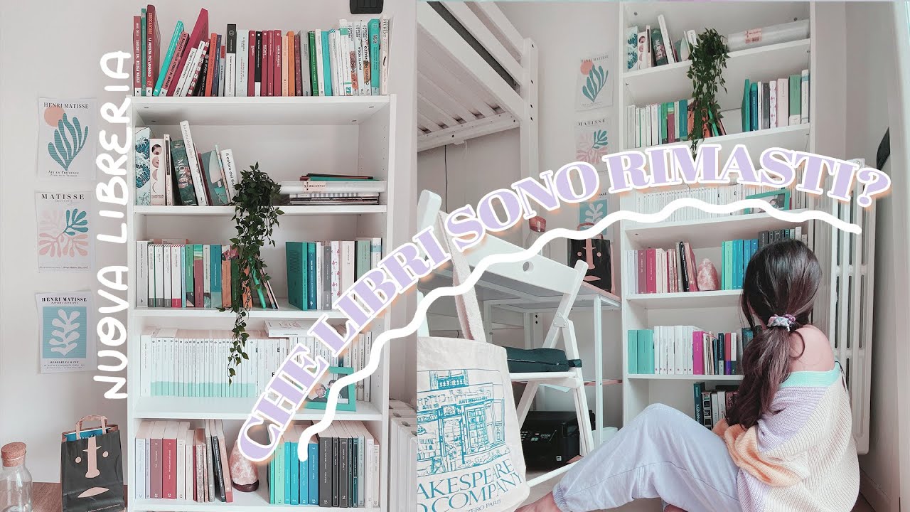 Bookshelf tour nella nuova casa ✨