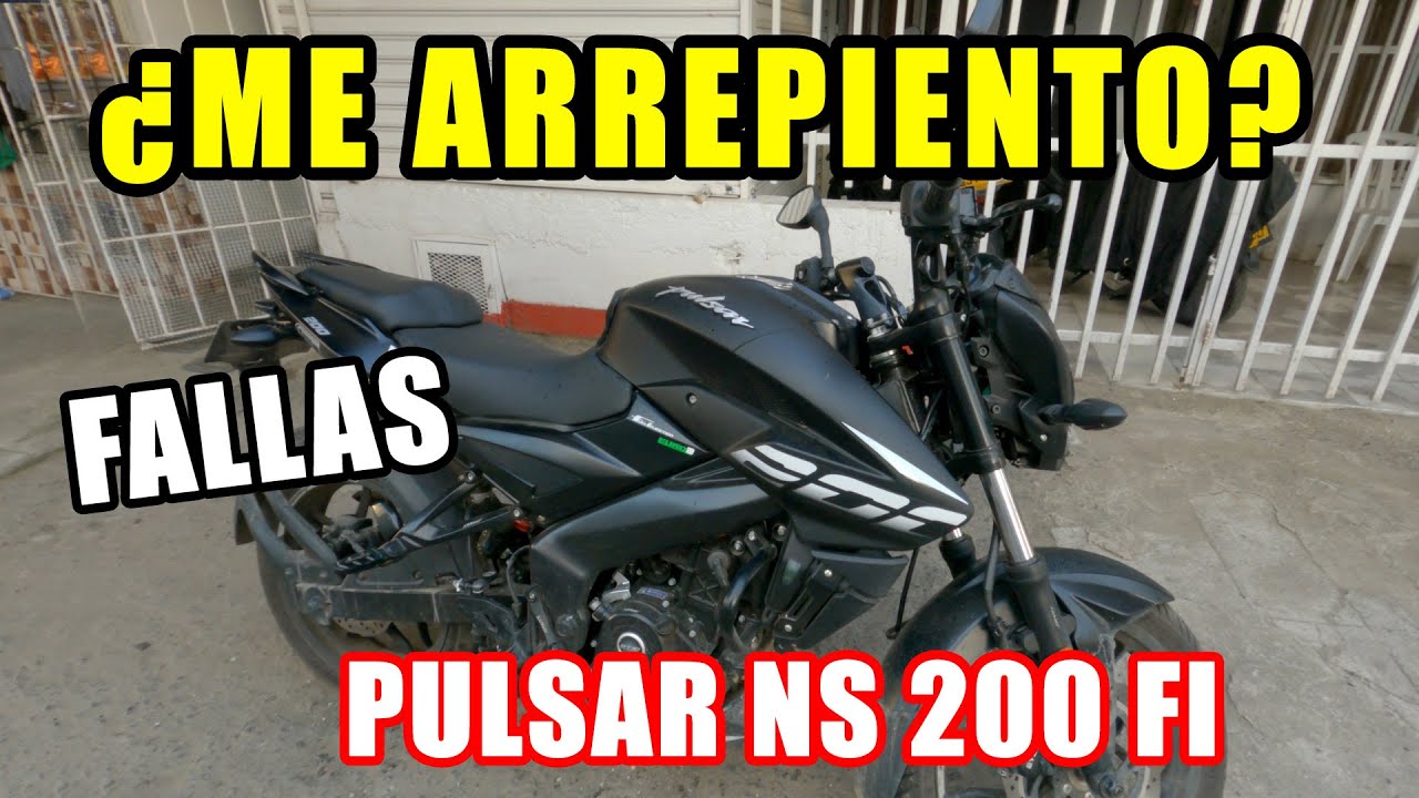 Fallas Pulsar NS 200 FI 2022 (Actualización) ¿Me Arrepiento?
