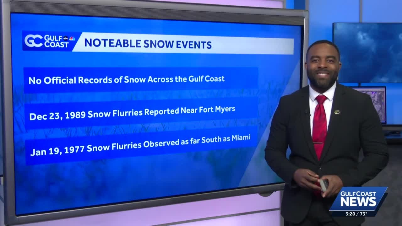 Southwest Florida's cold weather history