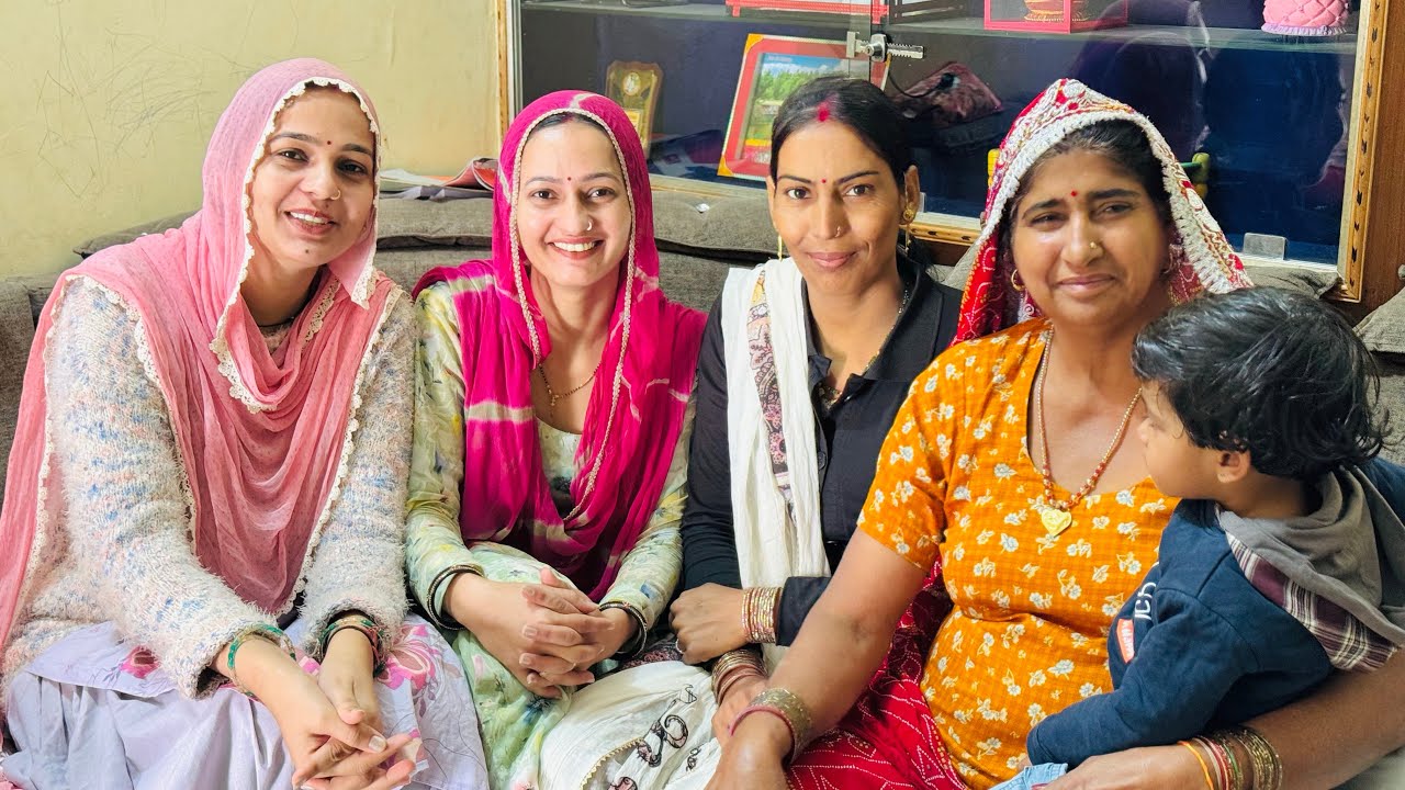 आज आये हमारे घर कुछ स्पेशल लोग हमारी नन्द बाईसा 🤗🤗