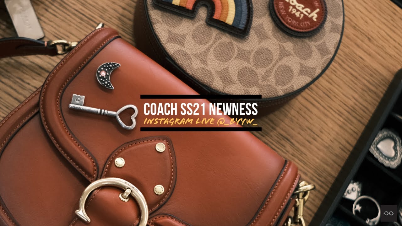 COACH SS21 Newness: Beat, Tabby, League, Charter & Coach Create