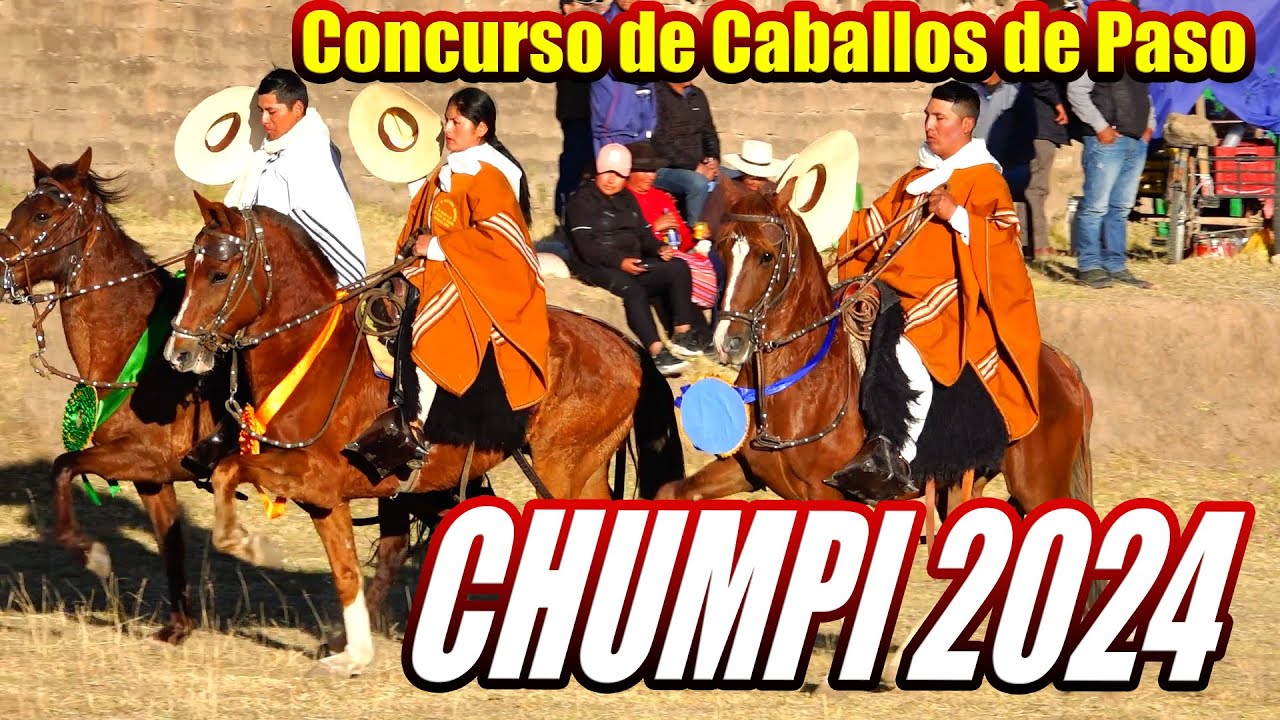 CHUMPI 2024 // CONCURSO DE BAILE DE CABALLOS DE PASO EN LA INAUGURACION DEL 
