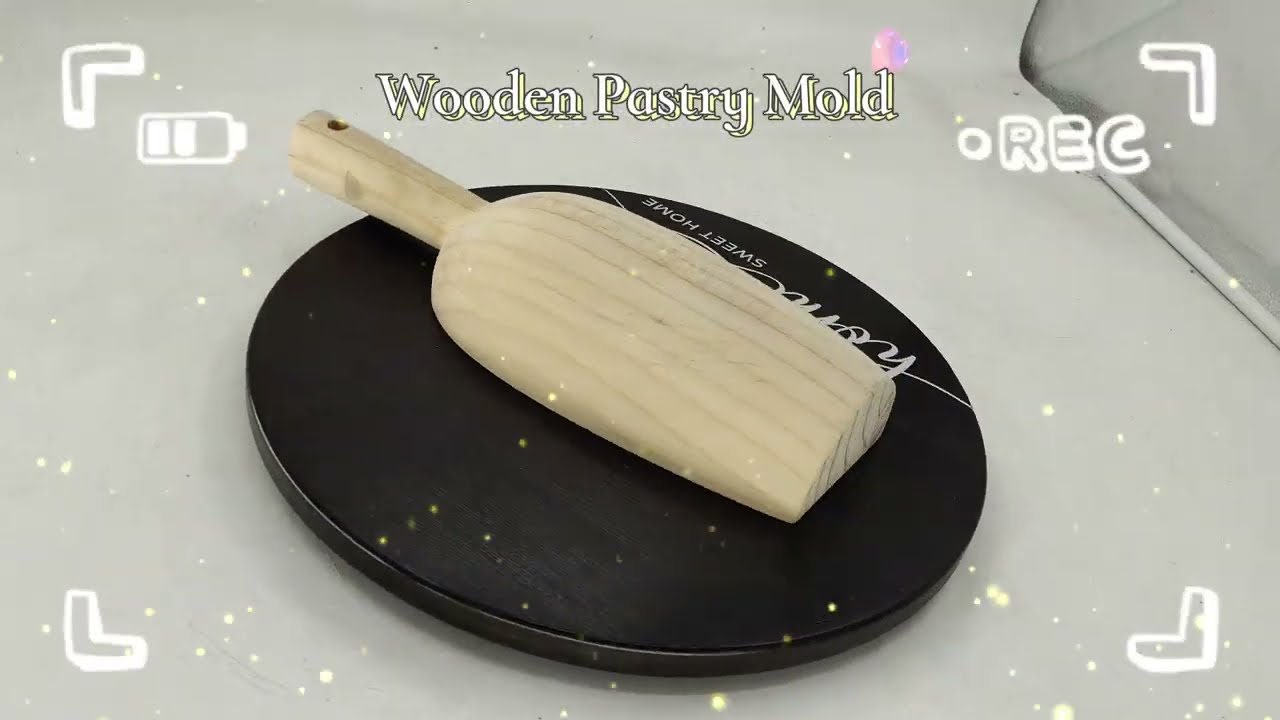 Wooden Pastry Mold, Carved Square Wooden Mould, Press Mooncake Mold, Cookie & Cake Mold