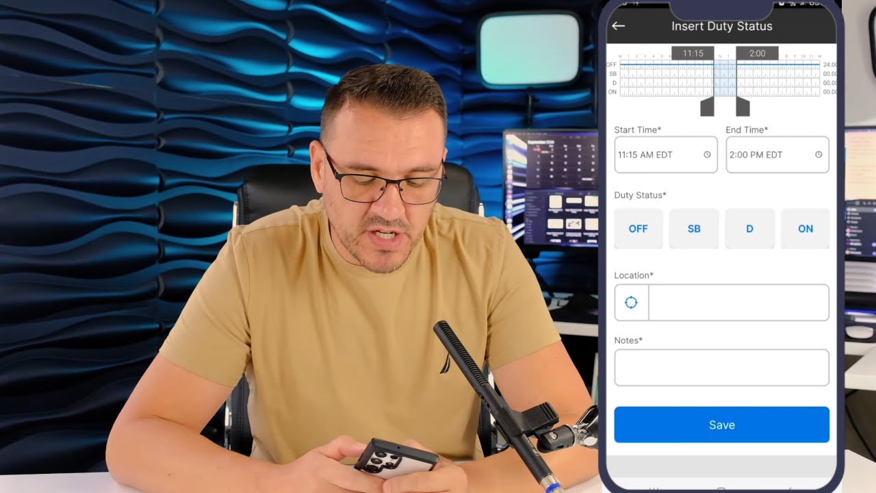 Motive ELD driver app walkthrough + Some HOS tips