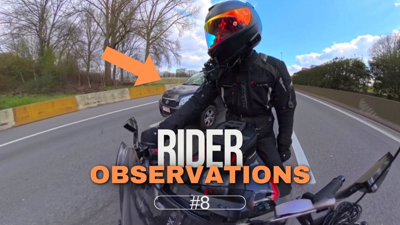 Encounters in traffic on a motorcycle