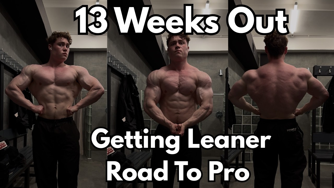 13 Weeks Out || Leaner By The Day || Road To Pro || Upper Day