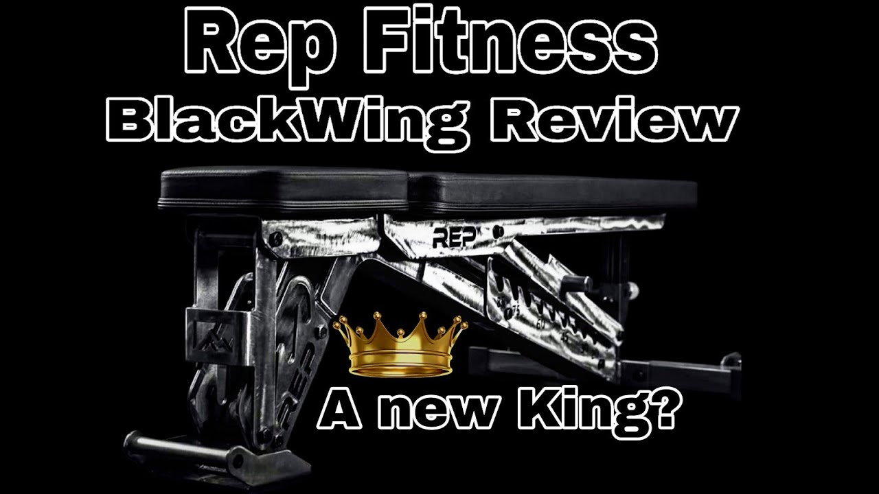 Rep Fitness Blackwing Adjustable Bench Review (Clear coat)