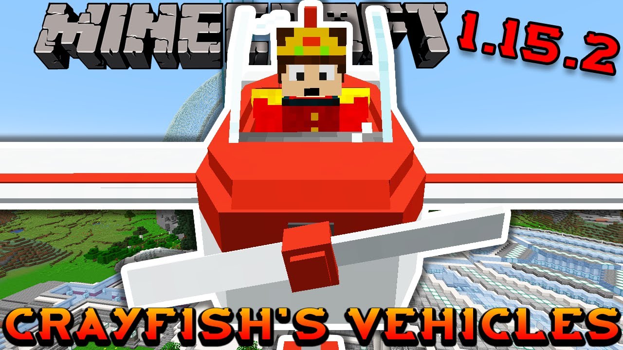 Mr Crayfish's Vehicle Mod 1.15.2 | Minecraft Mod Review