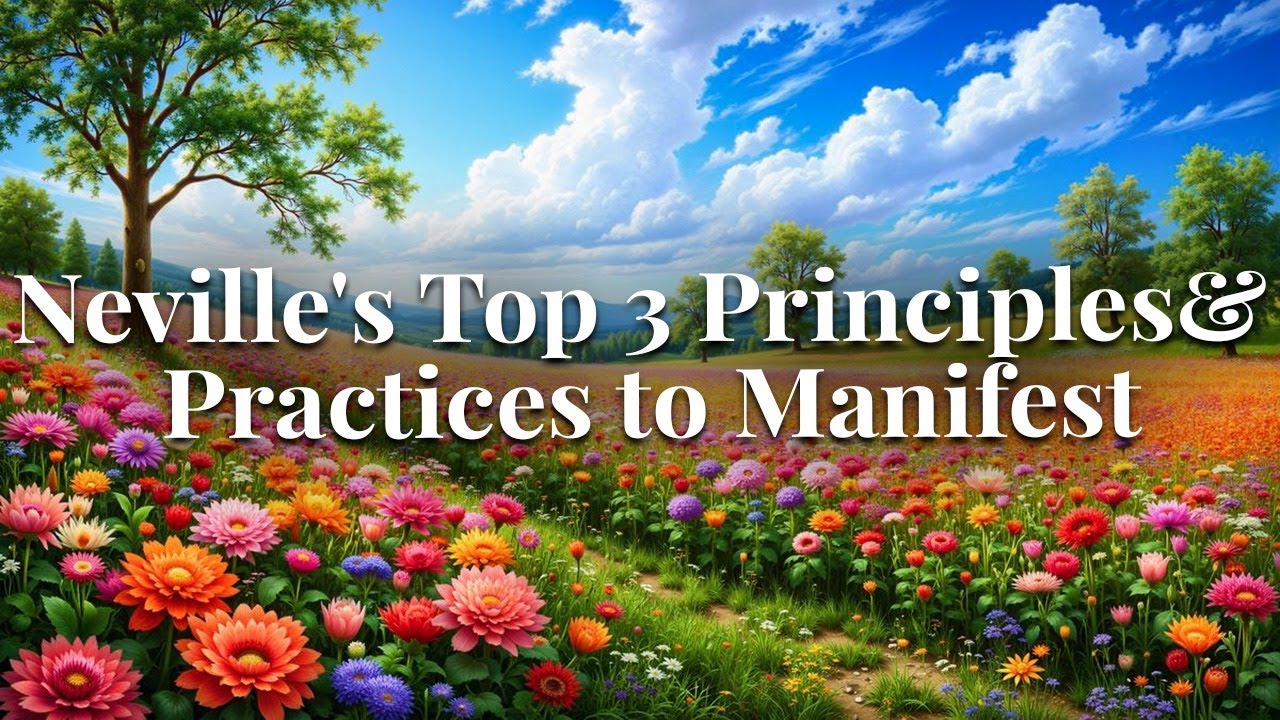 Neville's Top 3 Principles&  Practices to Manifest