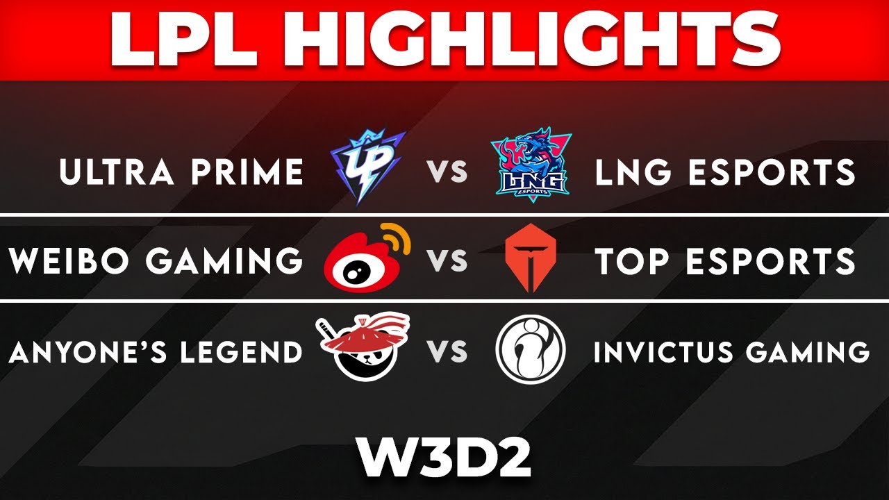 LPL Highlights ALL GAMES Week 3 Day 2 | LPL 2026 Split 1 by Onivia