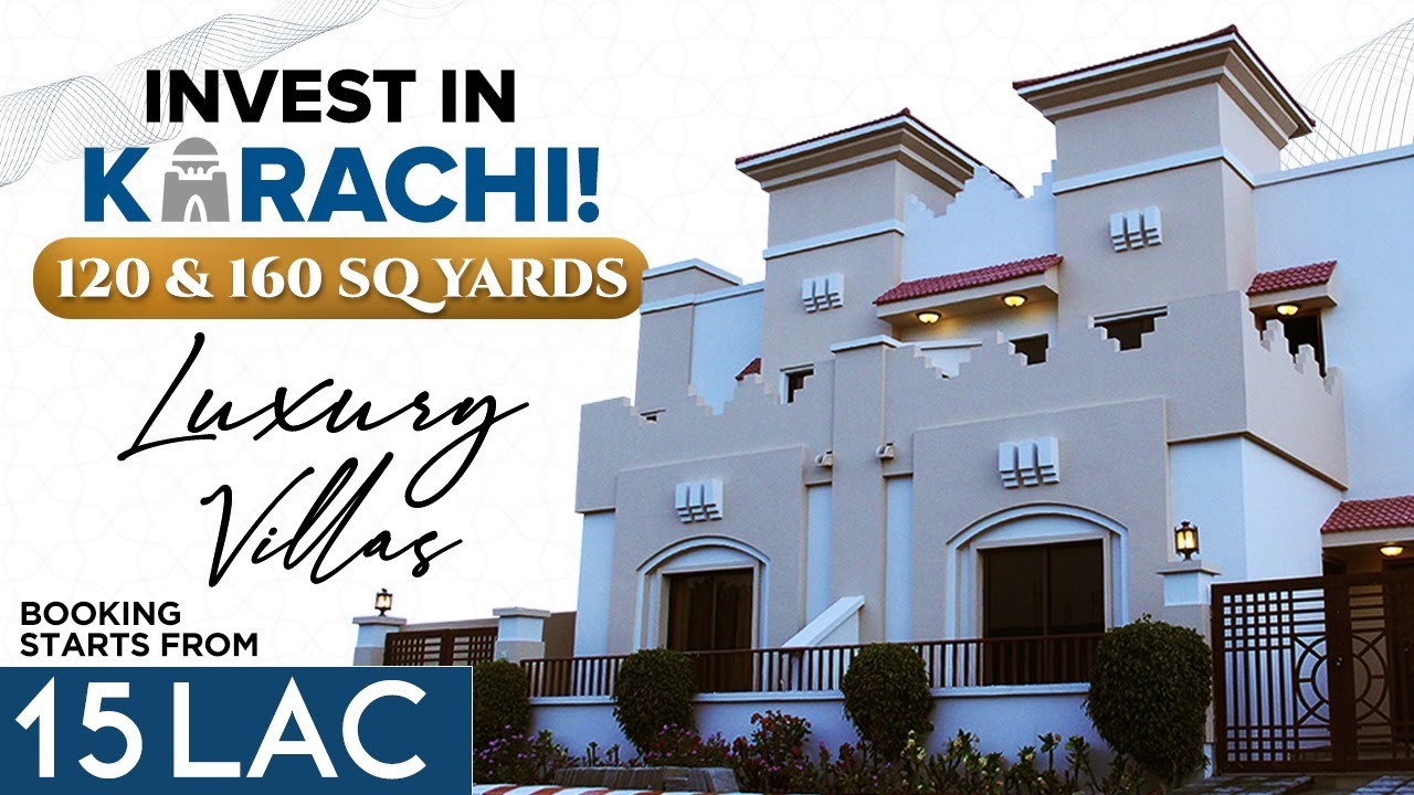 120 & 160 Sq Yards Villas on Booking