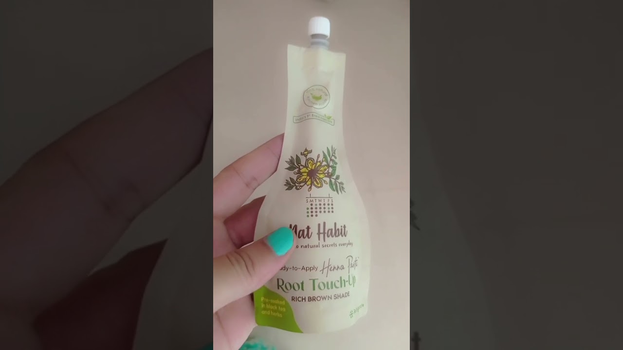 Nat Habit Root Touch Up Ready To Apply Henna Paste Review
