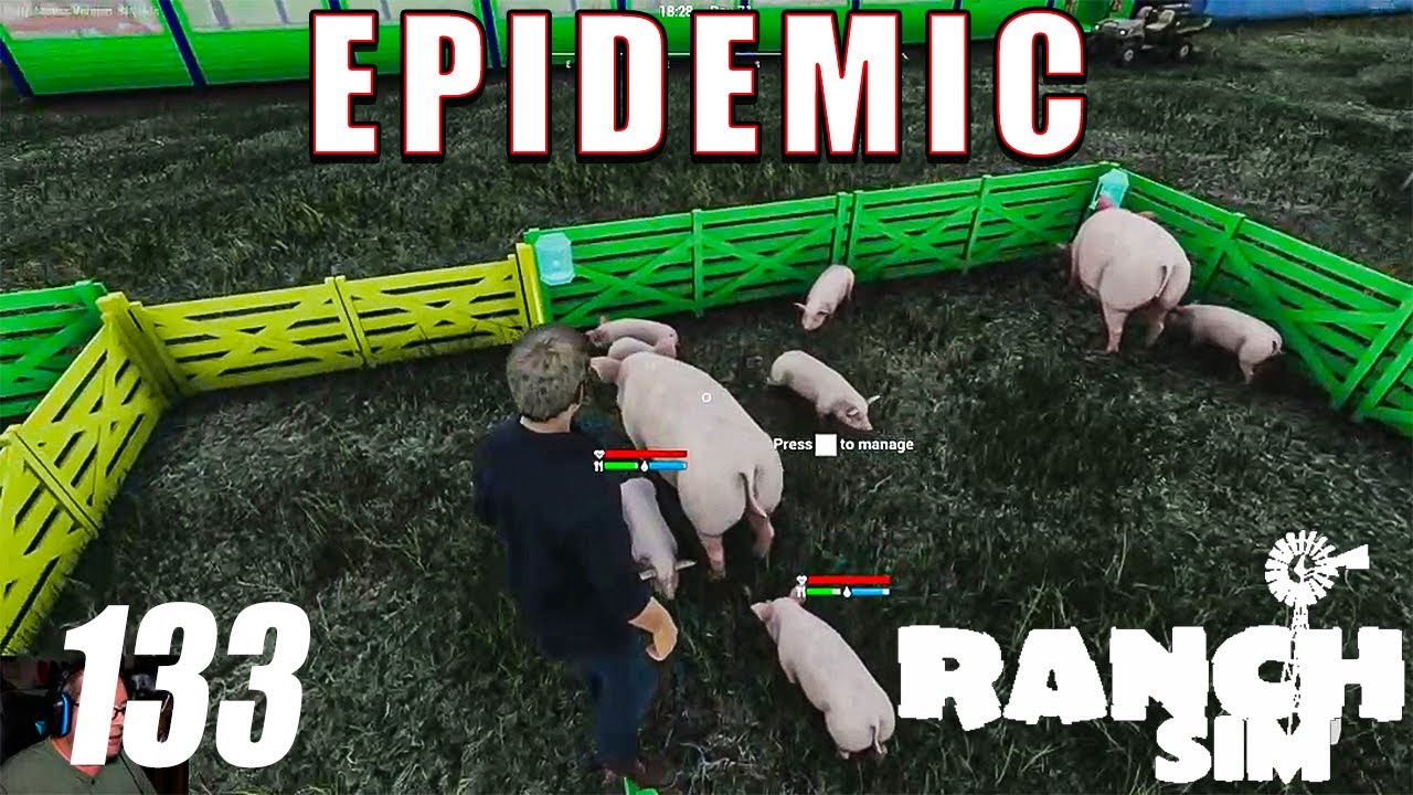 Fighting To Keep The PIG Population Down - Ranch Simulator - #133