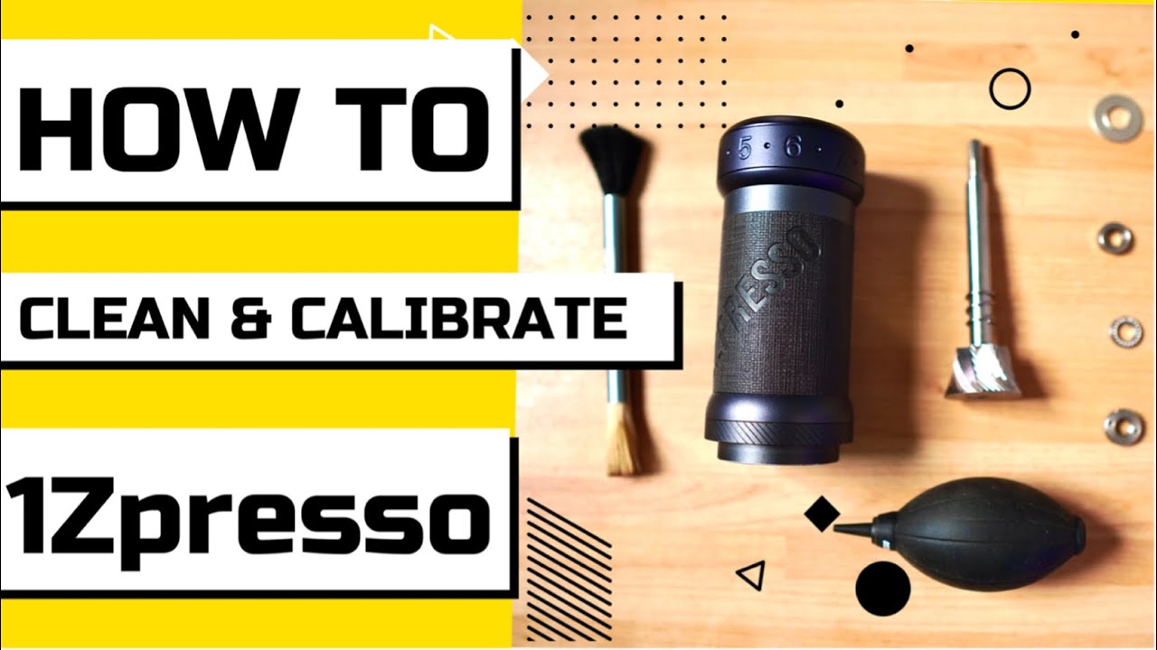 Как очистить и откалибровать 1Zpresso K Ultra.