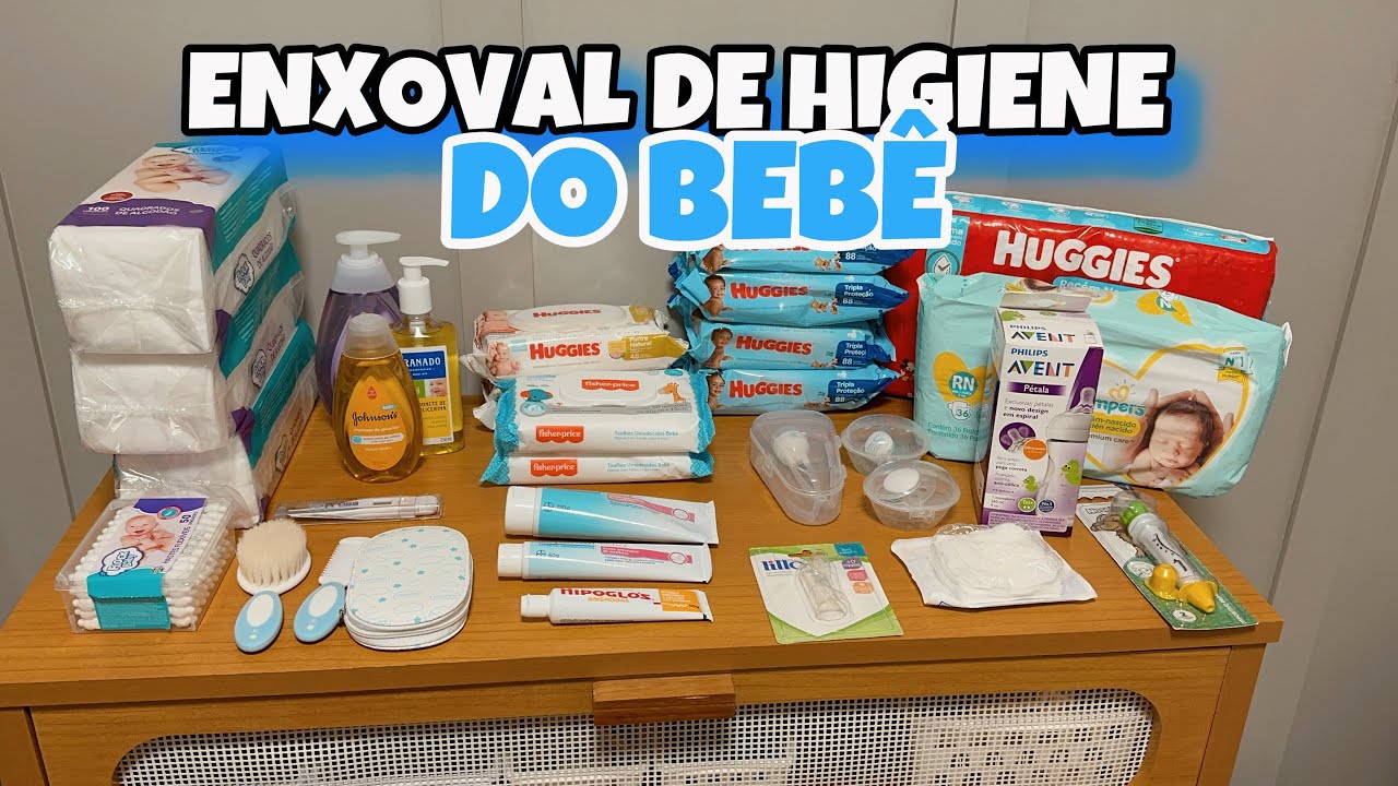ENXOVAL DE HIGIENE DO BEBÊ + APROVEITEI A BLACK FRIDAY