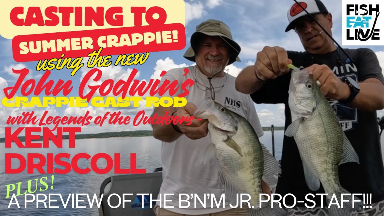 How We Triggered Summer Crappie Bites at the B’n’M Jr Pro Staff Weekend