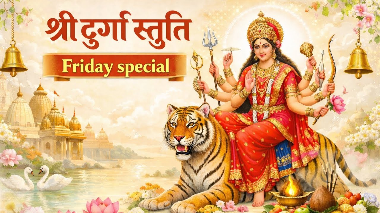 ✨🌺 श्री दुर्गा स्तुति | Friday Special | माँ दुर्गा की दिव्य आराधना 🌺✨#yg_meditation#bhaktivibes 
