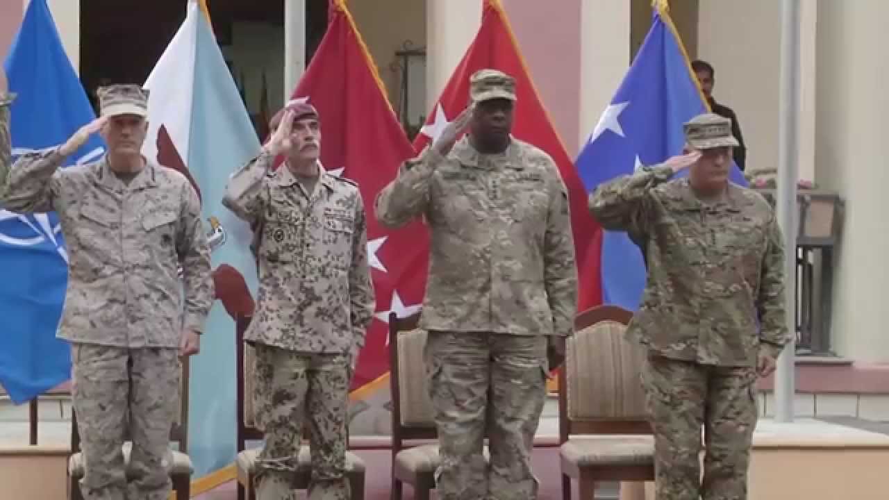 USFOR-A and ISAF's Change of Command