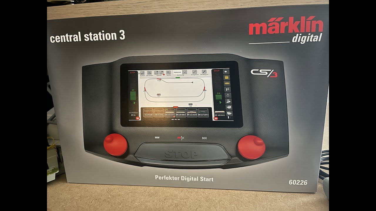 Unboxing Marklin CS3 en Español
