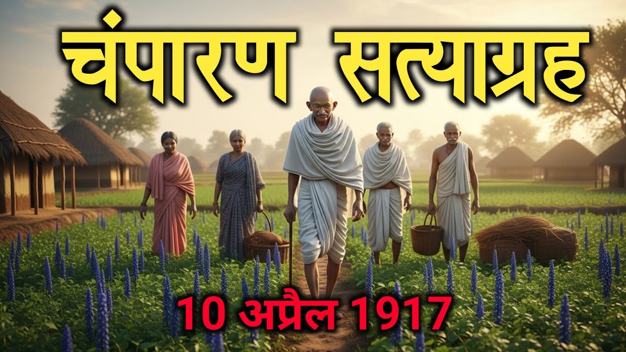 Champaran Satyagraha 1917 || चंपारण सत्याग्रह का इतिहास || Mahatma Gandhi First Movement || History
