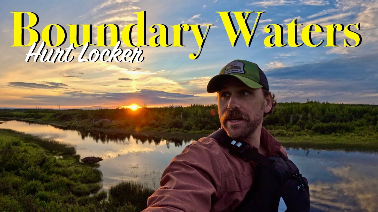 Solo Camping in the Boundary Waters (Had to turn Back) Camping | Canoeing | Campfire Calzones