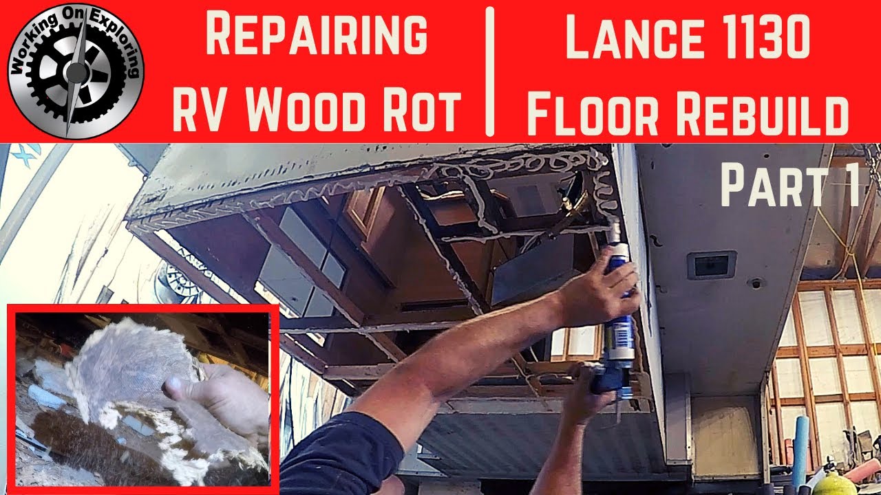 RV Water Damage | Complete Floor Tear Out & Replace