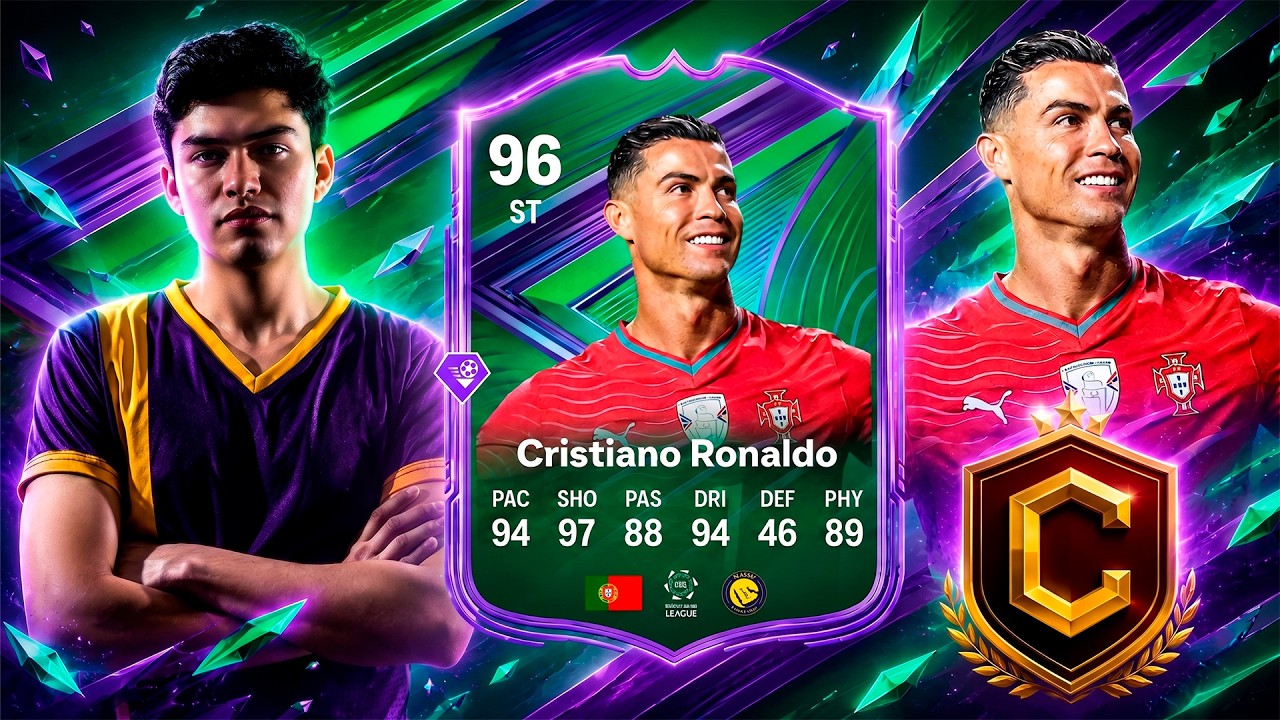 CRISTIANO RONALDO STAR PERFORMER 96 IN FUT CHAMPIONS | FC 26 ULTIMATE TEAM