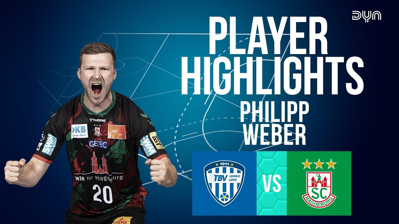 🫣 Philipp Weber Highlights vs. TBV Lemgo Lippe | DAIKIN HBL | Dyn Handball
