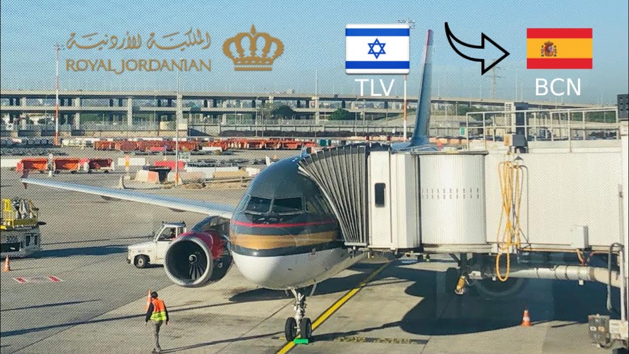 Cheap and amazing! | TRIP REPORT | Flight from Tel Aviv to Barcelona | Royal Jordanian Airbus A320