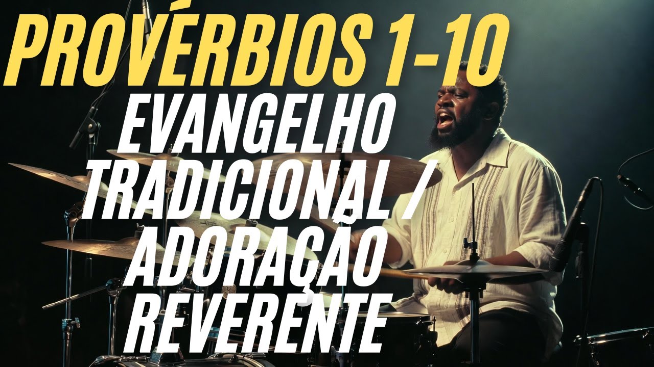 Louvemos ao Senhor, Provérbios 1 ao 10 | Gospel tradicional / adoração reverente !