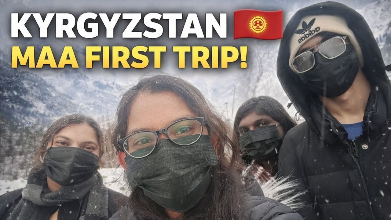 Kyrgyzstan 🇰🇬 lo  naa first vlog #vlogs #friendsdayout 