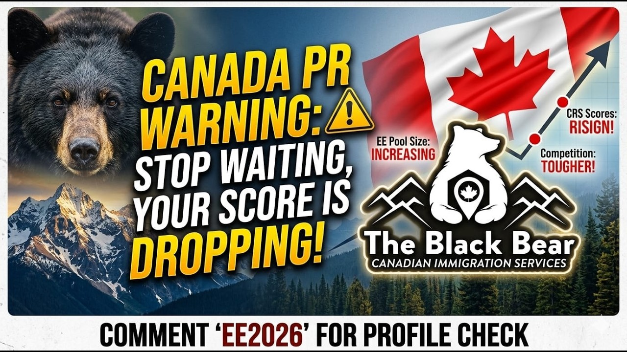 Express Entry WARNING 2026 ⚠️ | CRS Scores Rising Fast 🇨🇦