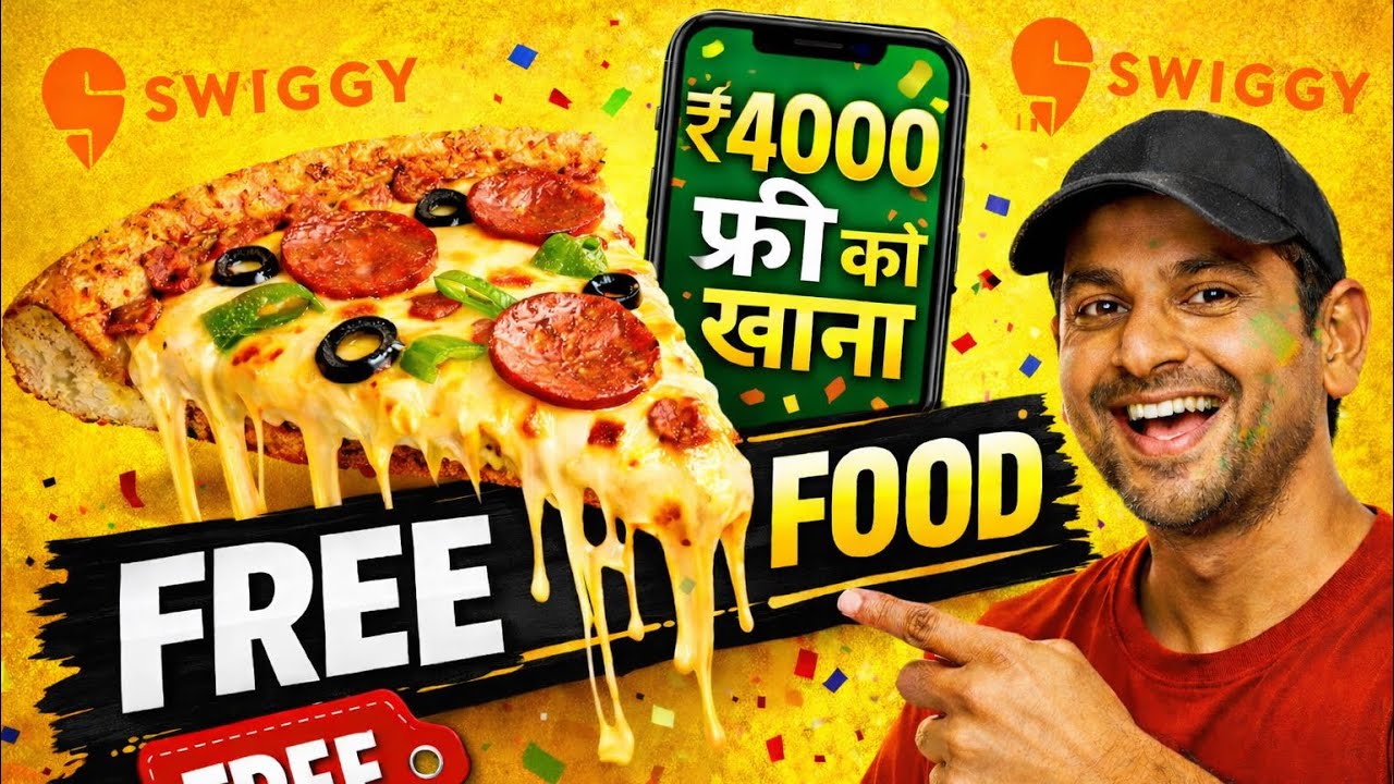 🍿🍔Swiggy Coupon Code Today | Swiggy Toing App | Swiggy Free Order Trick @akashgaur 
