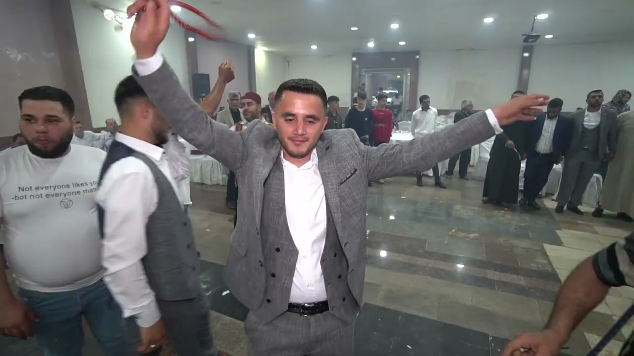 الفنان محمد نعيمي افراح عشيرة النعيم  العريس احمد العبود ابن محمد اهالي الشيخ عيسى فيديو جار القمرج5