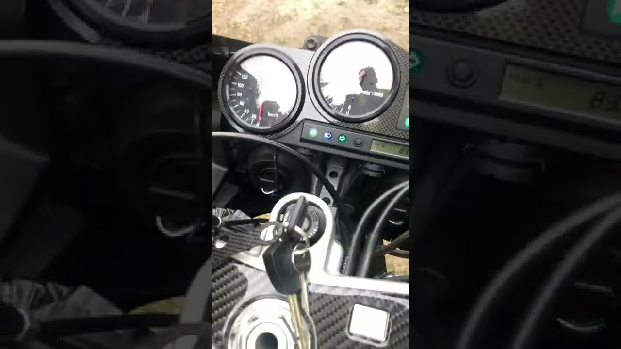 1998 black/grey Honda Fireblade 919rr cold start walkaround