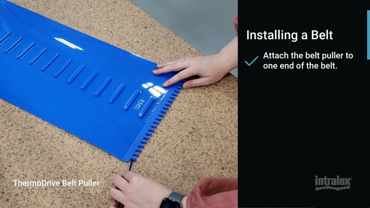 Using Thermodrive Belt Pullers (ThermoDrive Maintenance)