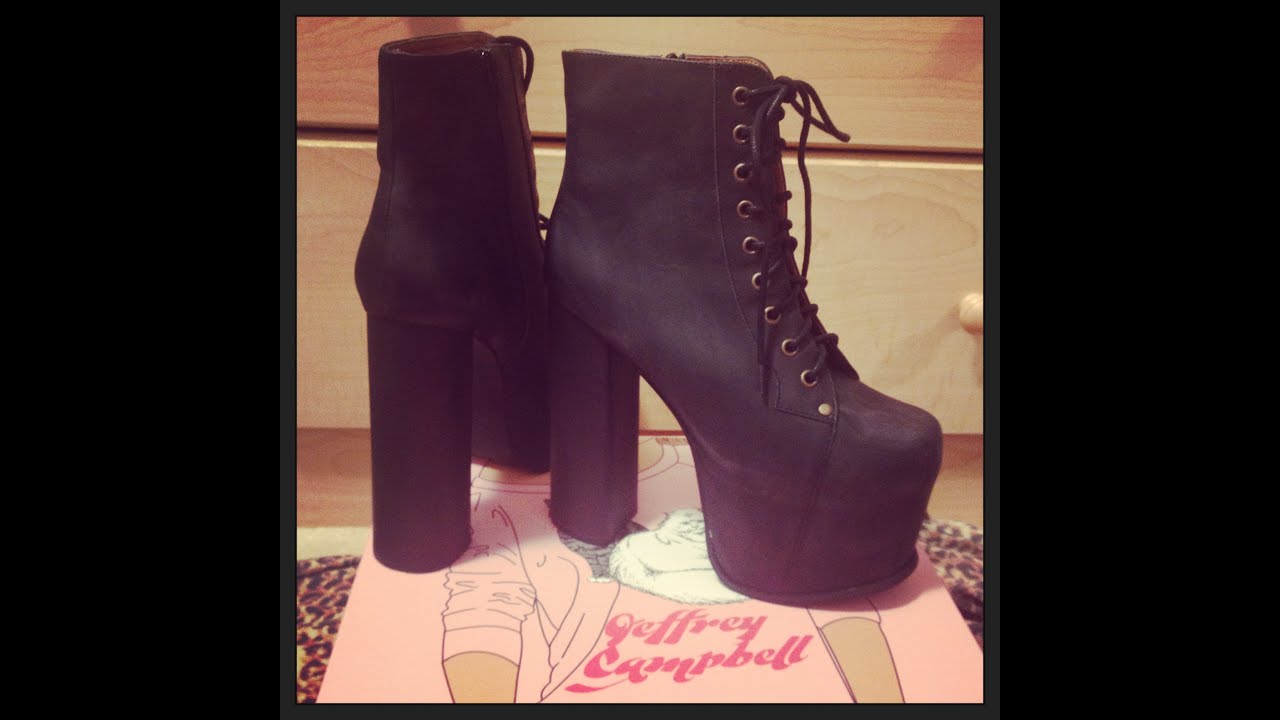 Jeffrey Campbell Big Lita Shoe Unboxing & Review