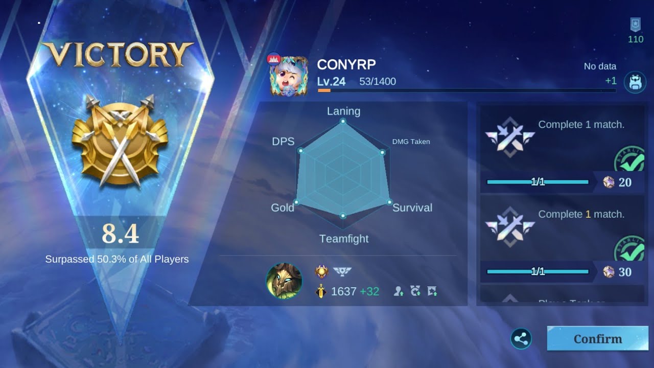 LEVEL 24 UNLOCKED! Victory + Laning Mastery Keep the Climb Alive! 📈 | MLBB