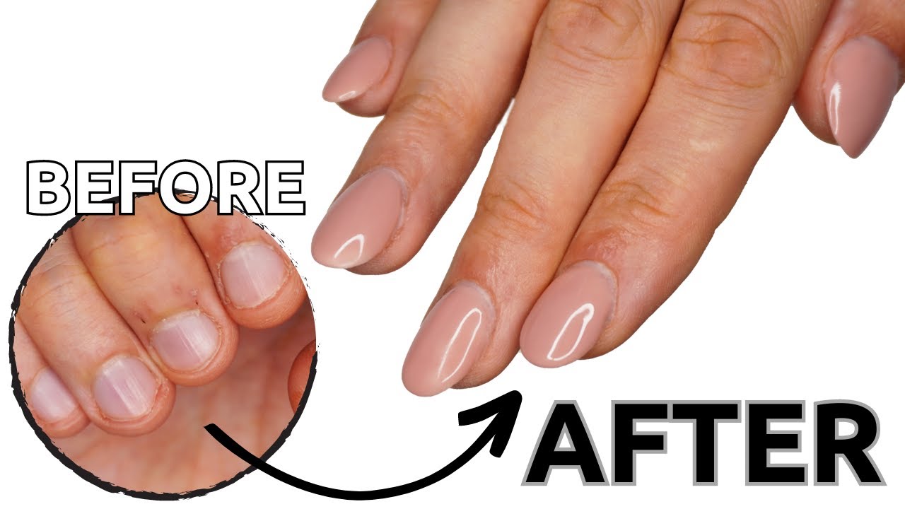 Doing my BF's nails - First time trying Hard Gel
