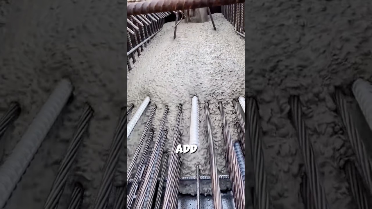 Why do we add steel bars to concrete #fyp #knowledge