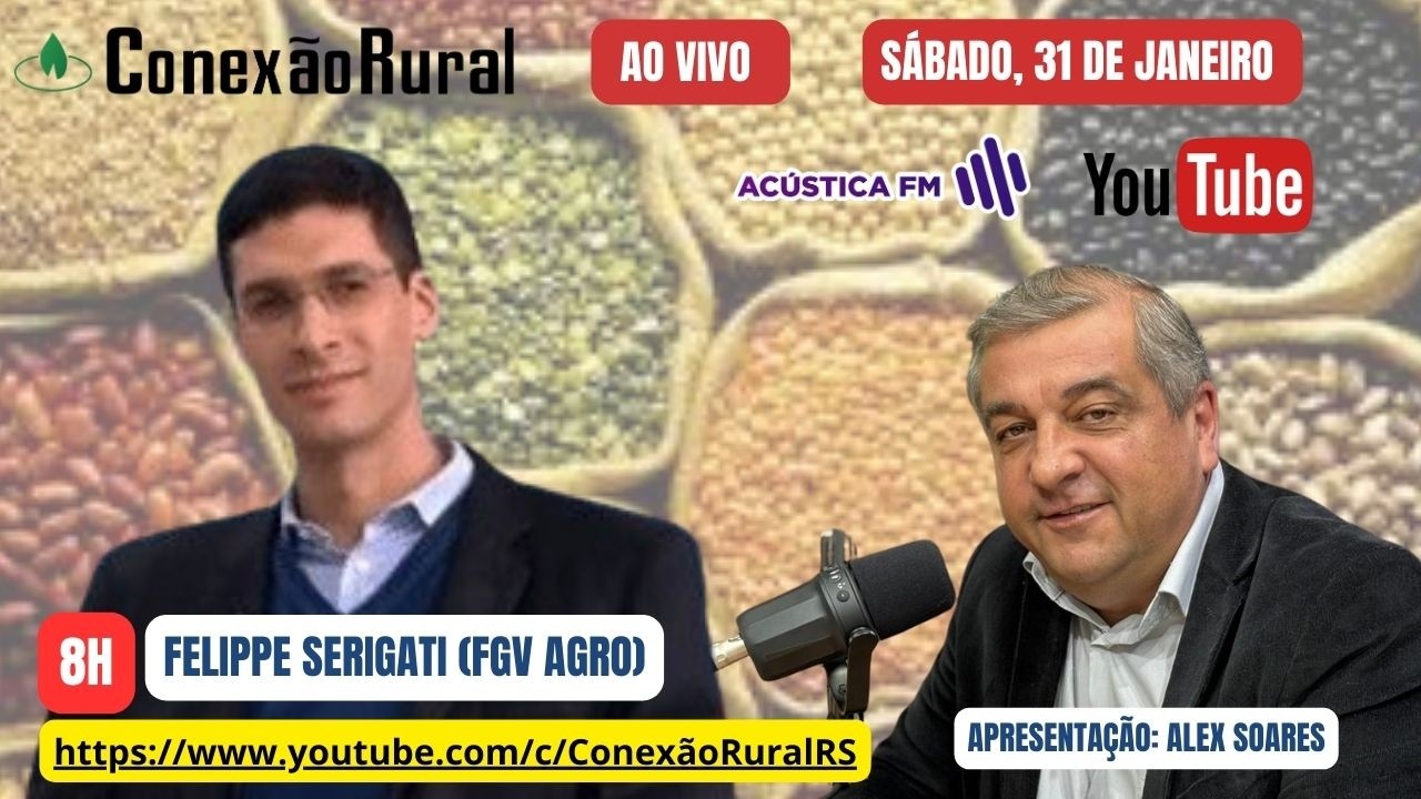 31.01.2026- AO VIVO | Conexão Rural, o campo nos conecta