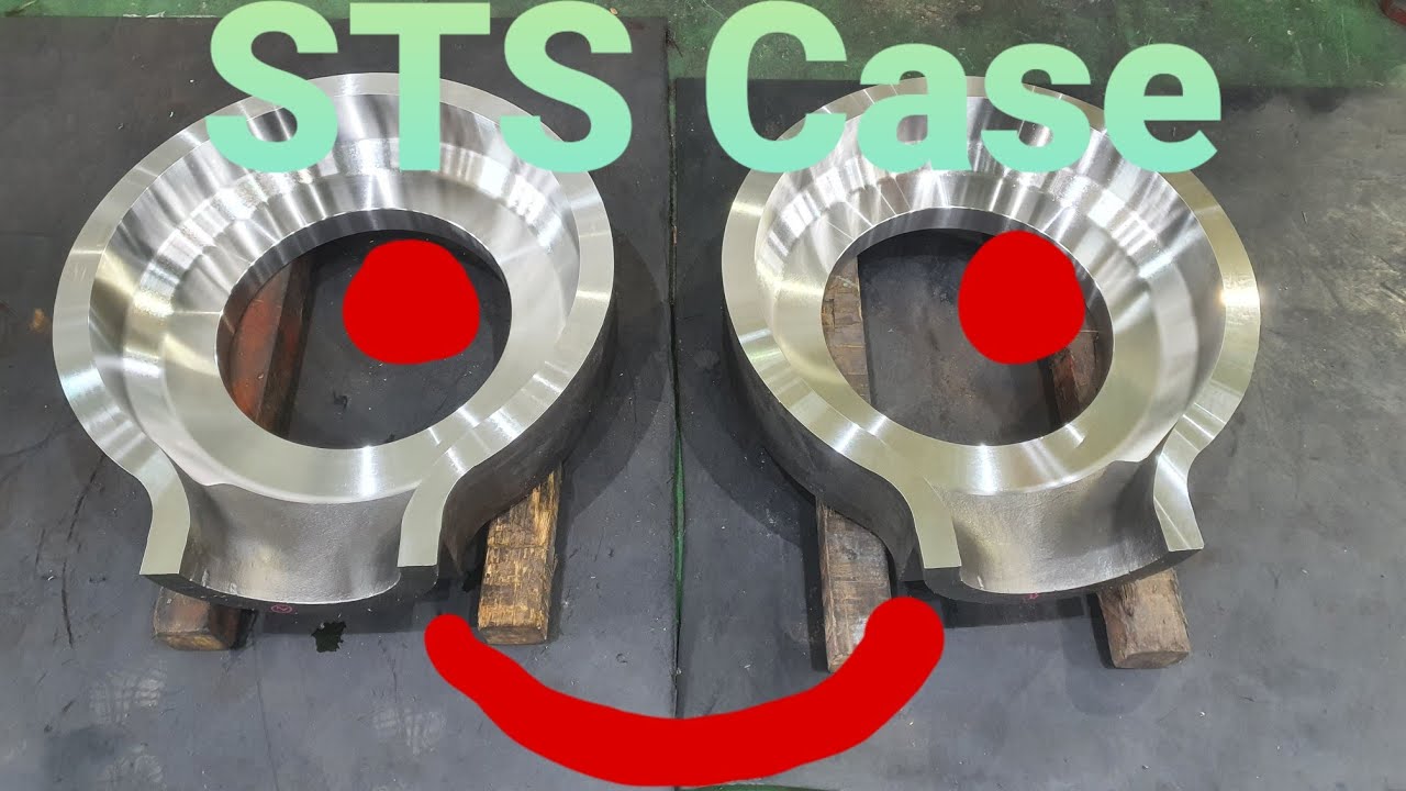 (Part 2-1) Two Stainless Steel Case Machining - CNC Lathe, Vertical Lathe, Turning