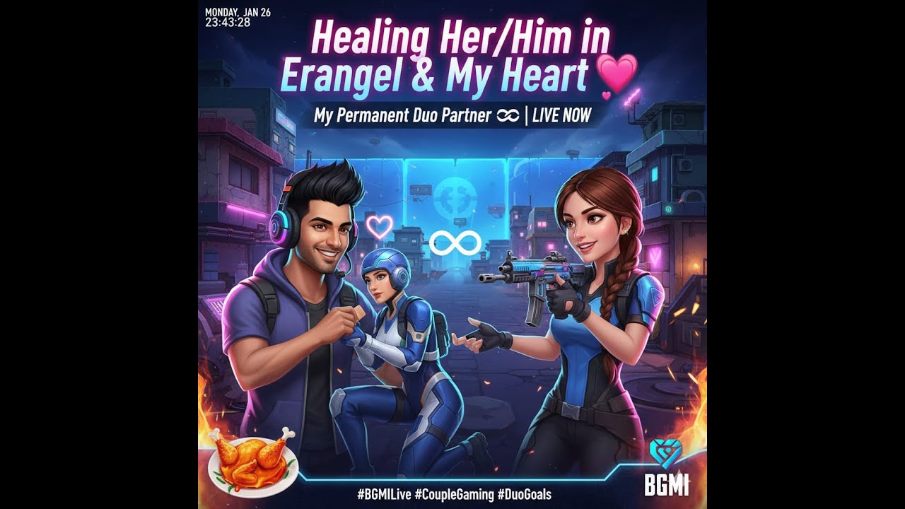 Dominating the Lobby with My Soulmate | BGMI * #BGMILive #BattlegroundsMobileIndia#