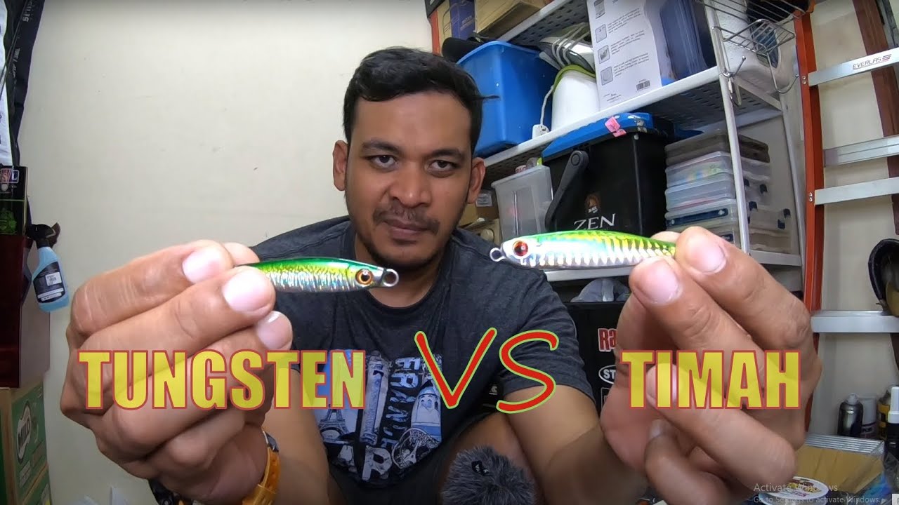 Jig Tungsten VS Jig Timah [Perbezaan Kelebihan] [Light Jigging Malaysia] [Jigging Malaysia]