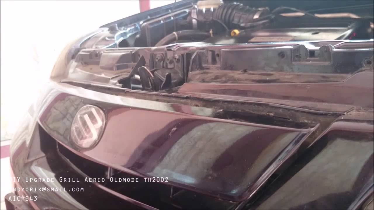 DIY Upgrade Grill Suzuki Aerio Oldmode 2002