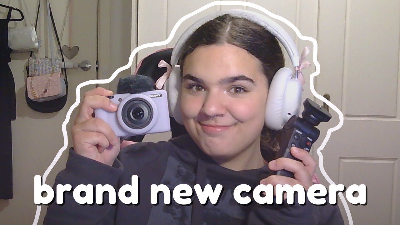 my brand-new camera !! | Sony ZV-1F Unboxing