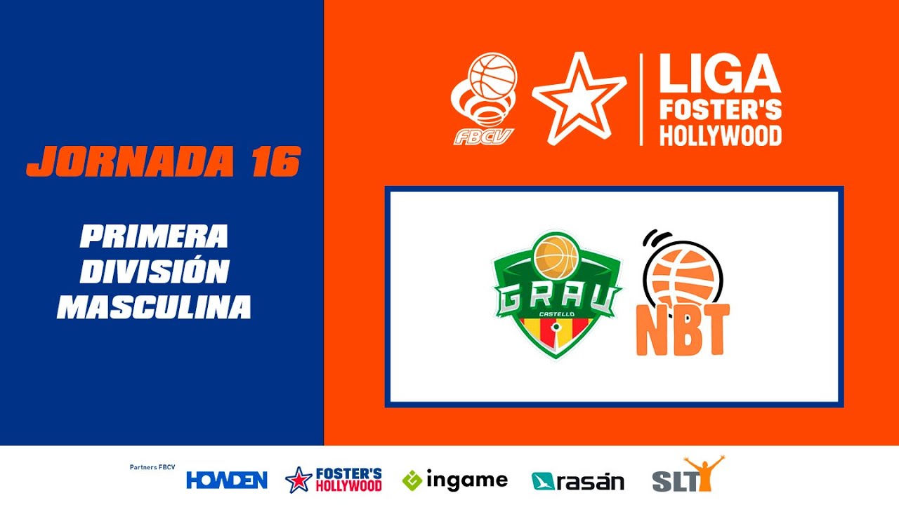 LIGA FOSTERS HOLLYWOD 1ª DIVISION MASCULINA Ferretería Escrig CE Grau - NB Torrent B